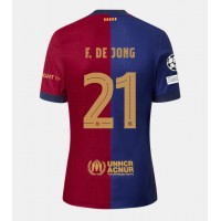 Barcelona Frenkie de Jong #21 Hemmatröja 2024-25 Kortärmad